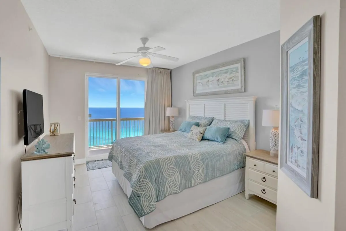 Calypso 2006W Gulf Front And Newly Renovated Custom Shower Panama City Beach 0*,